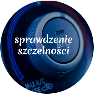 Sprawdzenie szczelności klimatyzacji