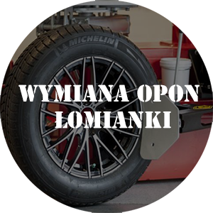 wymiana opon łomianki